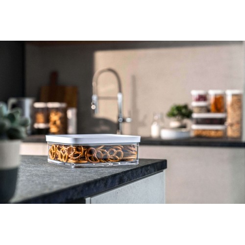 ZWILLING FRESH & SAVE CUBE Plastikowy pojemnik L - 1.6 ltr, szary