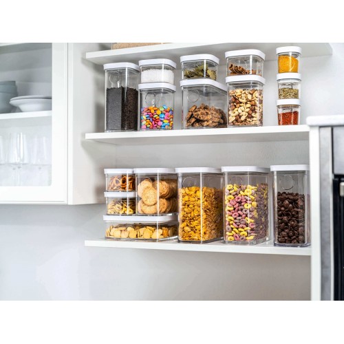 ZWILLING FRESH & SAVE CUBE Plastikowy pojemnik L - 1.6 ltr, szary