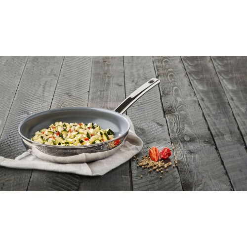 DEMEYERE ECOLINE 5 Patelnia płytka z powłoką Ceraforce 28 cm