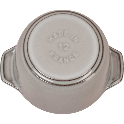 STAUB LA COCOTTE Mały garnek okrągły 725 ml, grafitowy
