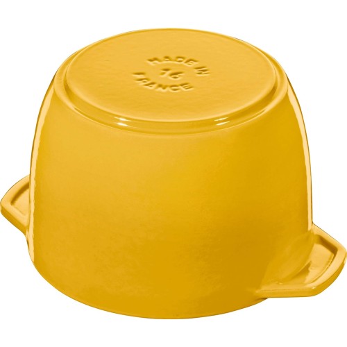 STAUB LA COCOTTE Mały garnek okrągły 16 cm, cytrynowy