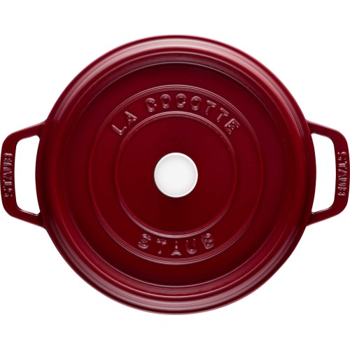 STAUB LA COCOTTE Garnek żeliwny okrągły 6.7 ltr, kasztanowy