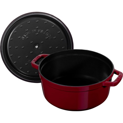 STAUB LA COCOTTE Garnek żeliwny okrągły 6.7 ltr, kasztanowy