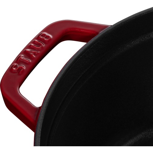 STAUB LA COCOTTE Garnek żeliwny okrągły 6.7 ltr, kasztanowy