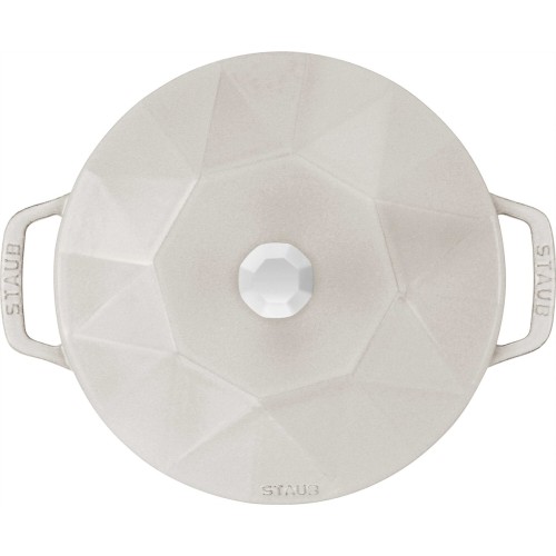 STAUB LA COCOTTE Garnek żeliwny diament 2.8 ltr, truflowy