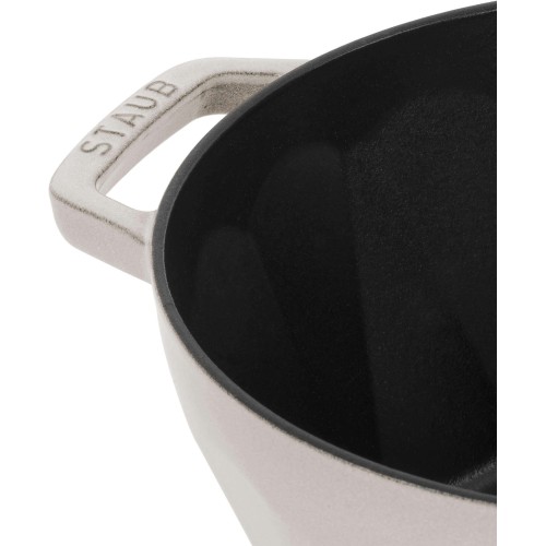 STAUB LA COCOTTE Garnek żeliwny diament 2.8 ltr, truflowy