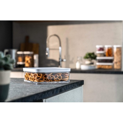 ZWILLING FRESH & SAVE CUBE Plastikowy pojemnik 2L - 4.4 ltr, szary