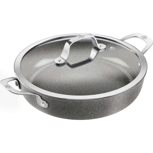 BALLARINI SALINA CERAMIC Patelnia 2H z pokrywką 28 cm