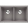 BLANCO SUBLINE 350/350-U Silgranit PuraDur Alumetalik, InFino 523576