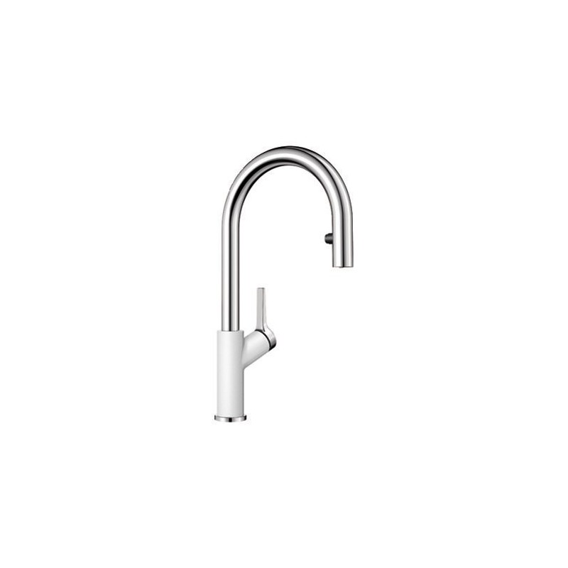 BLANCO Carena-S Vario Biały/Chrom 521368