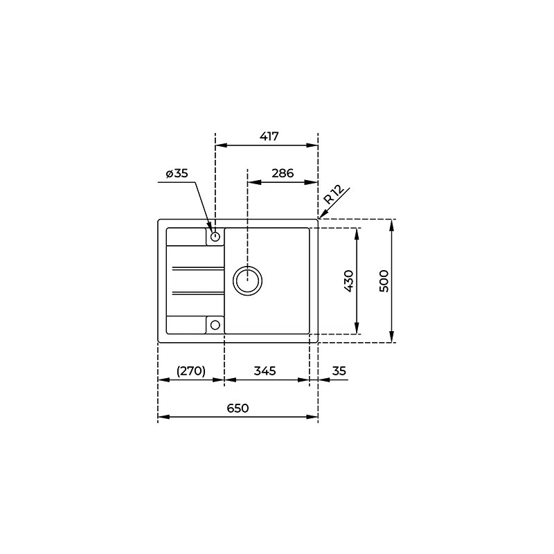 TEKA zlew ASTRAL 45B-TG ONYX 40143518- wyprzedaż ekspozycji