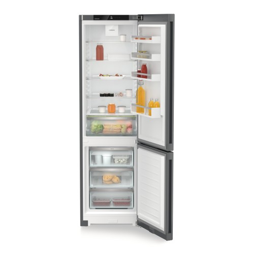 Liebherr- Chłodziarko-zamrażarka z systemem EasyFresh i NoFrost DarkGrey- CNdgc 5703 Pure