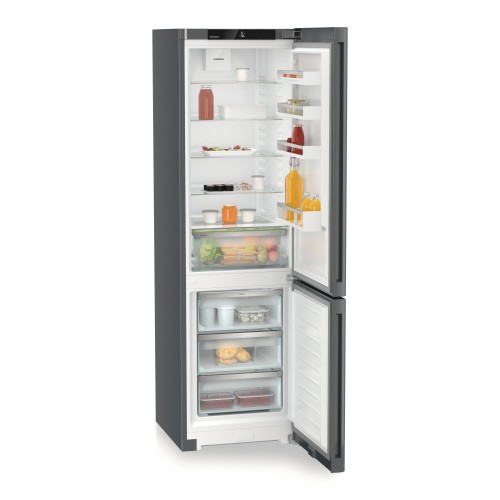 Liebherr- Chłodziarko-zamrażarka z systemem EasyFresh i NoFrost DarkGrey- CNdgc 5703 Pure