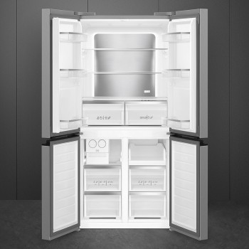 Smeg - Lodówka wolnostojąca czterodrzwiowa z linii Universal Inox-look FQI48XD