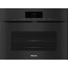 Miele- Bezuchwytowy kompaktowy piekarnik z kuchnią mikrofalową H 7840 BMX ObsidianBlack