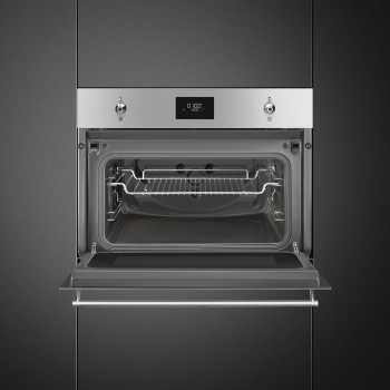 SMEG - Classica Piekarnik z funkcją mikrofali SO4301M0X