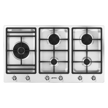 Smeg - Gazowa płyta kuchenna z linii Selezione 90 cm - PS9062