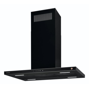 De dietrich - Okap wyspowy 90cm, Absolute Black, DHI2963B