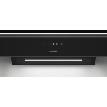 De dietrich - Okap kominowy 90cm, Infinite Black, DHV4974HB