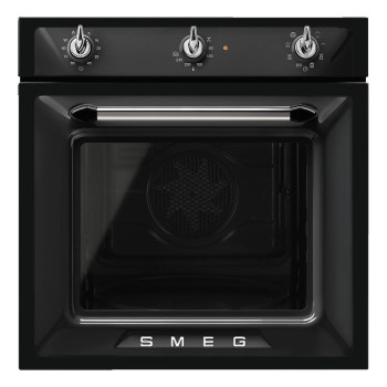Smeg- Piekarnik 60 cm z linii Victoria czarny SF6905N1