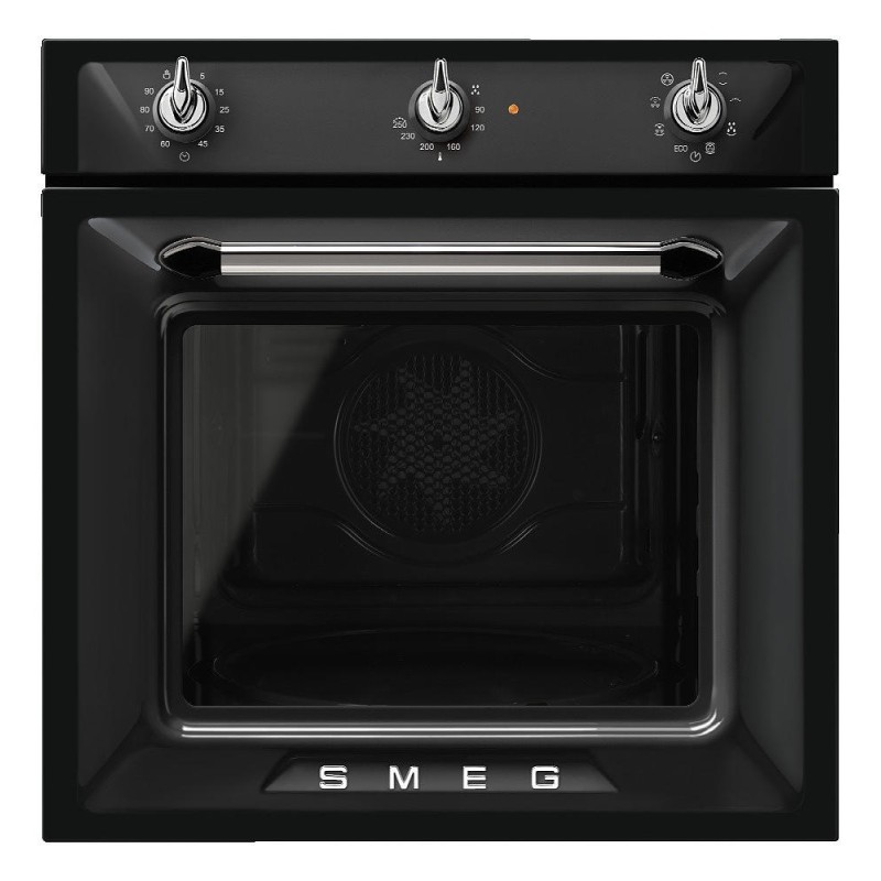 Smeg- Piekarnik 60 cm z linii Victoria czarny SF6905N1