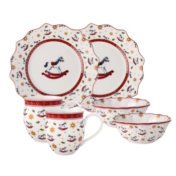 Villeroy & Boch - Toy's Delight - Śniadanie dla dwojga zestaw "Koń na biegunach" 14-8585-7289