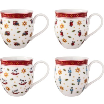 Villeroy & Boch - Toy's Delight - zestaw 4 kubków 14-8585-8407