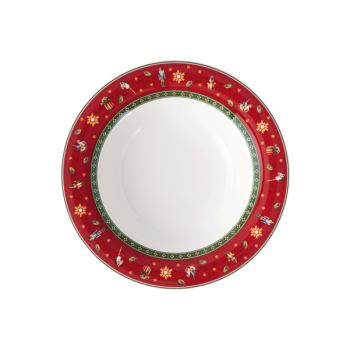 Villeroy & Boch - Toy's Delight - Talerz głęboki czerwony