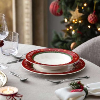 Villeroy & Boch - Toy's Delight - Talerz głęboki czerwony