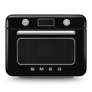 Smeg - Piekarnik nablatowy Galileo z funkcją pary z linii 50's Style czarny, COF01BLEU