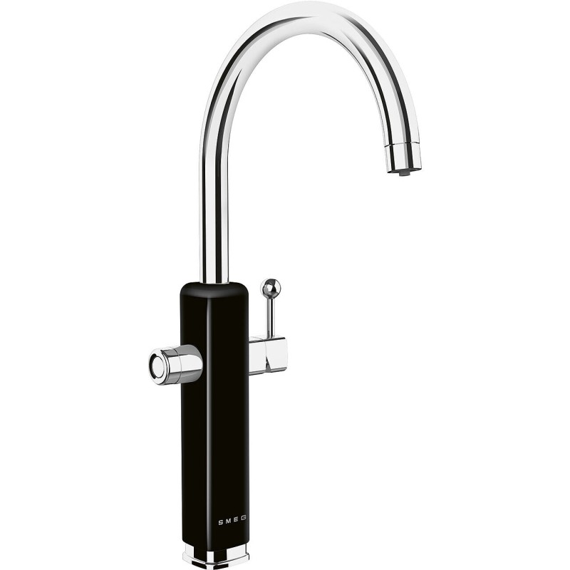 Smeg - Bateria kuchenna czarna z linii 50's Style, MAF50BL