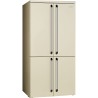 Smeg - Lodówka wolnostojąca czterodrzwiowa z linii Victoria kremowa, FQ960P6