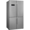 Smeg - Lodówka Wolnostojąca czterodrzwiowa, z linii Universal  Inox Look, FQ60XDAIE