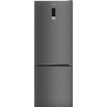 Smeg - Lodówka Wolnostojąca z zamrażarką na dole z linii Universal, Dark Grey FC48KDND