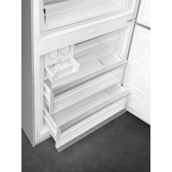 Smeg - Lodówka Wolnostojąca z zamrażarką na dole z linii Classica FA3905RX6
