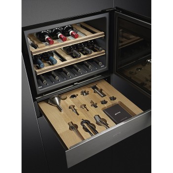 Smeg - Szuflada sommelierska, z linii Classica Aesthetic CPS315X