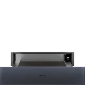 Smeg - Szuflada do podgrzewania naczyń z linii Linea, NeptuneGrey, CPRT115G