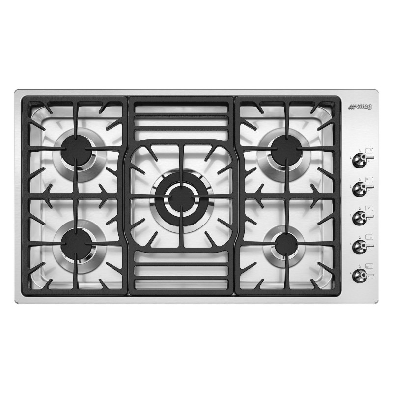 Smeg - Gazowa płyta kuchenna 90 cm z linii Classica PGF95-4