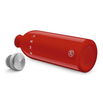 Smeg - Butelka na wodę 1l czerwona WBF02RD