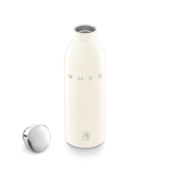 Smeg - Butelka termiczna 0,5L kremowa WBF01CR