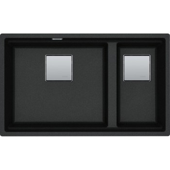 Franke - Zlewozmywak Kanon KNG 160-46-21 wbudowywany granitowy - onyx