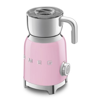 Smeg Spieniacz do mleka, pastelowy róż MFF11PKEU