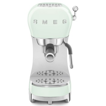 SMEG - Ekspres kolbowy, pastelowa zieleń ECF02PGEU