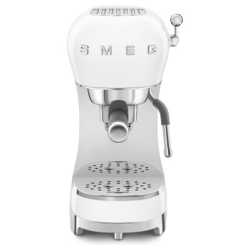 SMEG - Ekspres kolbowy, biały ECF02WHEU
