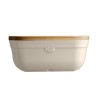 Emile Henry - Chlebak ceramiczny - kremowy EH028750