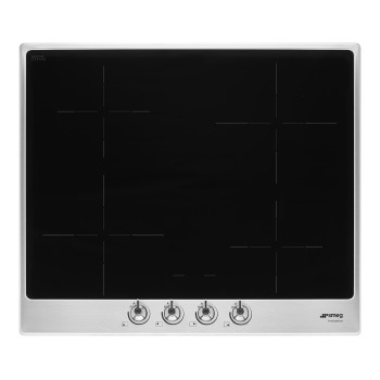 Smeg - Indukcyjna płyta kuchenna 60 cm z linii Classica SI364FXM