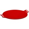Emile Henry - Ceramiczny kamień do pizzy 37cm- czerwony EH347514