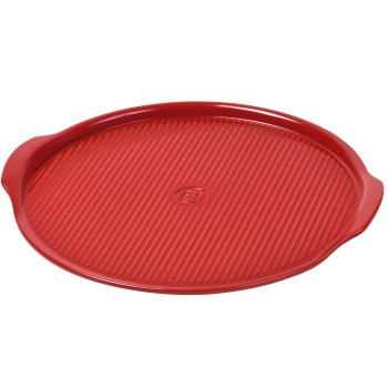 Emile Henry - Ceramiczny kamień do pizzy 37 CM - czerwony EH349514