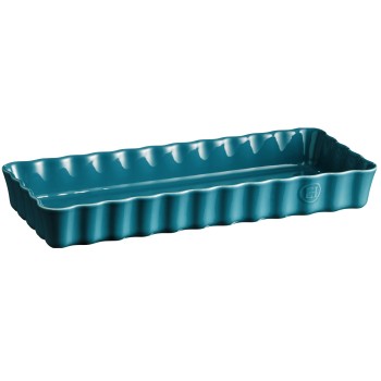 Emile Henry - Ceramiczne naczynie do tarty- 36x15x5cm - morski EH606034