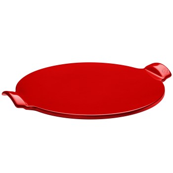 Emile Henry - Ceramiczny kamień do pizzy 37cm- czerwony EH349524